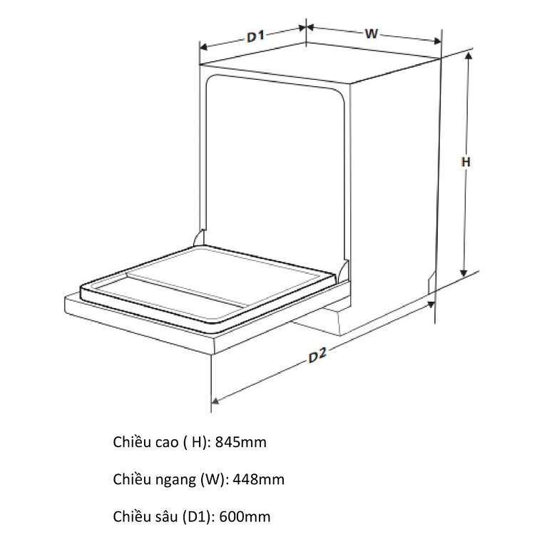 Máy rửa bát Canzy CZ-P1036R 9 may rua bat canzy cz p1036r 6