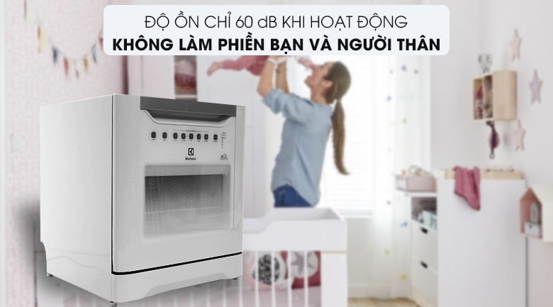 5. Vận hành mạnh mẽ với độ ồn thấp, không ảnh hưởng đến người thân gia đình