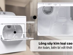 Máy sấy thông hơi Whirlpool 15 Kg 3LWED4815FW 4 5. Phủ sơn tĩnh điện, hạn chế gỉ sét, an toàn và bền bỉ.