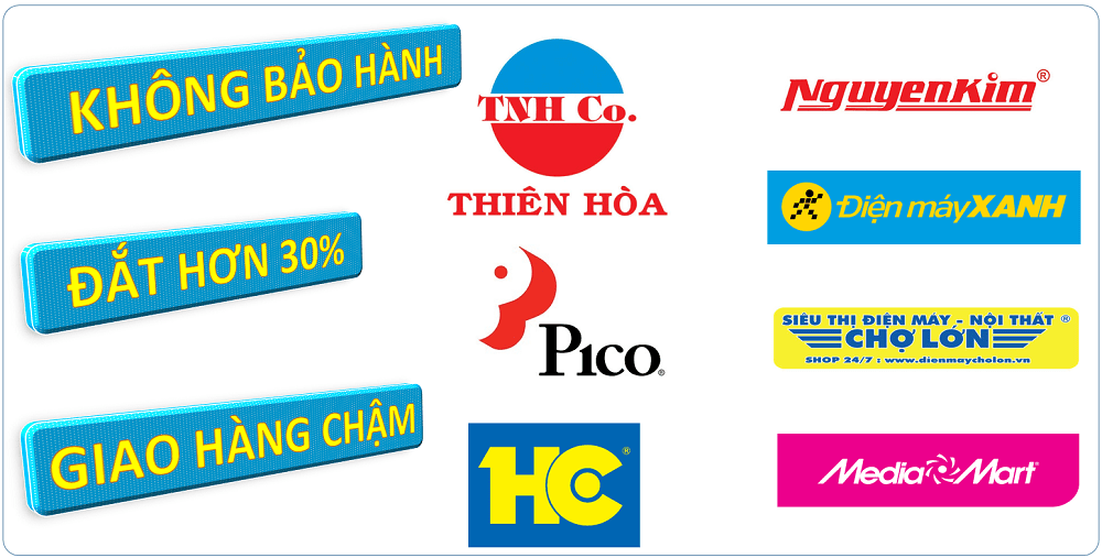 Mua điều hoà tại các Siêu thị điện máy