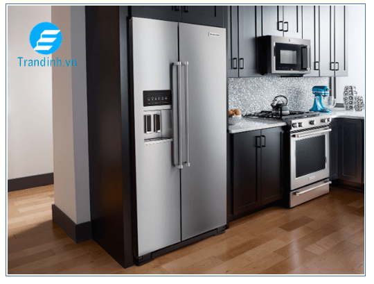 Nên chọn tủ lạnh làm đá tự động nào 2 Thiết kế sang trọng