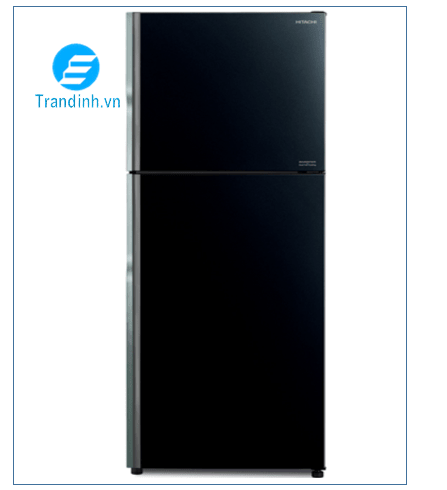 Nên chọn tủ lạnh làm đá tự động nào 9 Tủ lạnh Hitachi Inverter 366 lít FVX480PGV9 (GBK)