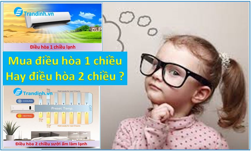 Nên mua điều hòa 1 chiều hay điều hòa 2 chiều 15 5. Nên mua điều hòa 1 chiều hay điều hòa 2 chiều