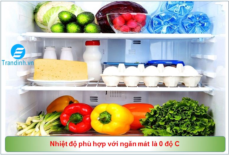 Nhiệt độ ngăn mát tủ lạnh bao nhiêu là phù hợp nhất?