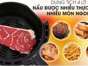 Nồi chiên không dầu Ferroli FAF-4.0M 4 lít 3 Dung tích nồi chiên không dầu Ferroli FAF-4.0M