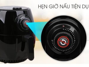 Nồi chiên không dầu Ferroli FAF-4.0M 4 lít 6 Nồi chiên giá rẻ Ferroli FAF-4.0M sở hữu tính năng hẹn giờ nấu với thời gian tối đa 30 phút