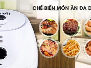 Nồi chiên Ferroli FAF-4.0M2 4 lít nấu ăn đa dạng nhiều món