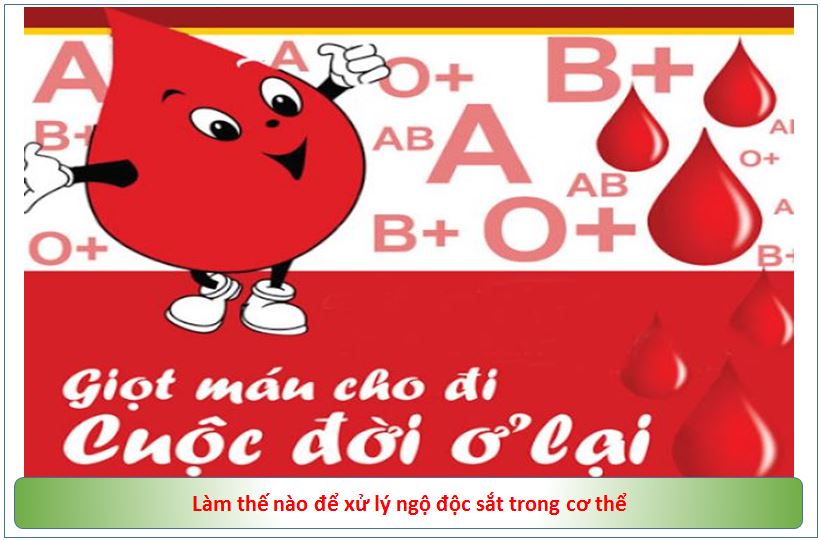 Làm thế nào để xử lý ngộ độc sắt trong cơ thể