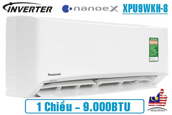 Điều hòa Panasonic CU/CS-PU9WKH-8M 1 chiều 9000BTU inverter 