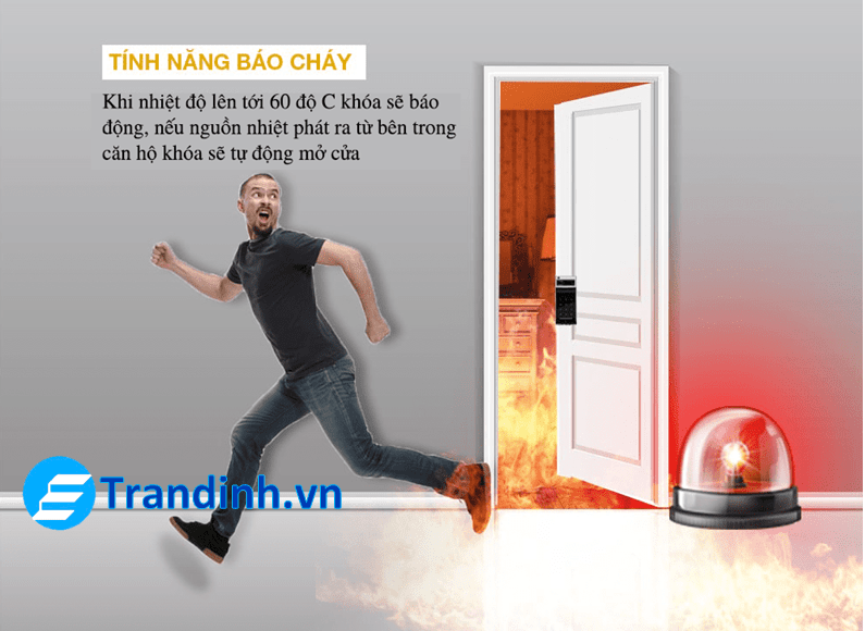 Ưu điểm của phương pháp mở khóa bằng dấu vân tay