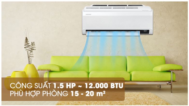 Điều hòa Samsung AR13TYAACWKNSV Wind-Free Inverter 1.5 HP 6 2. Điều hòa AR13TYAACWKNSV giá rẻ chính hãng có thiết kế sang trọng hiện đại