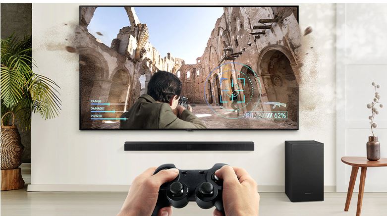 Phù hợp với cảnh game, trải nghiệm âm thanh mượt mà nhờ chế độ Game Mode