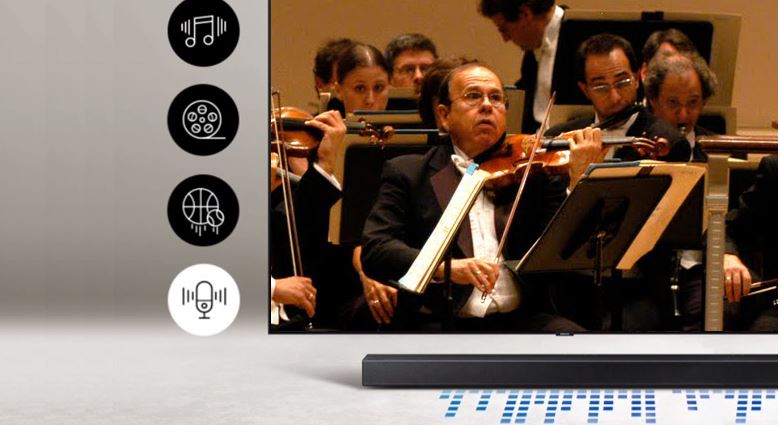 Tối ưu âm thanh trên từng khung hình với công nghệ Smart Sound