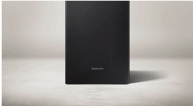 Loa thanh Samsung HW-T550 6 Âm thanh chất lượng với âm trầm mạnh mẽ nhờ loa thanh 2.1 kênh và loa siêu trầm 6.5 inch