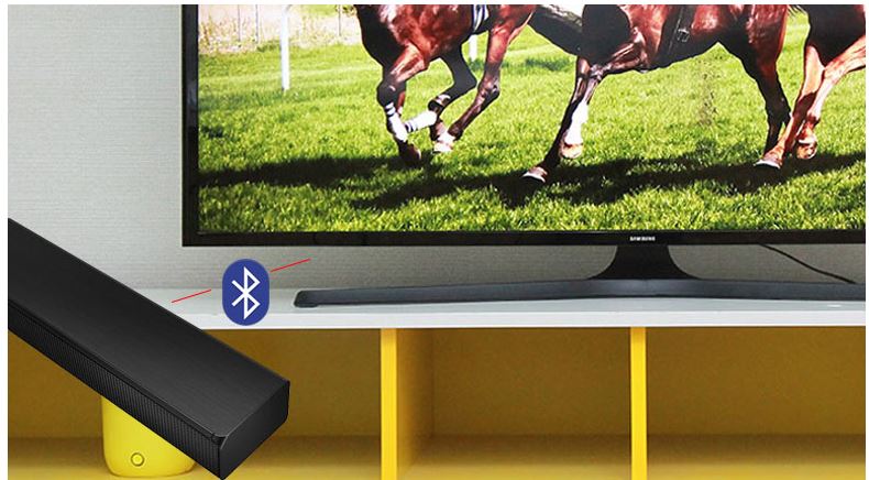 Loa thanh Samsung HW-T650 11 Loa tivi SamSung HW-T650 giúp kết nối điện thoại, máy tính bảng đến loa với Bluetooth 2.0