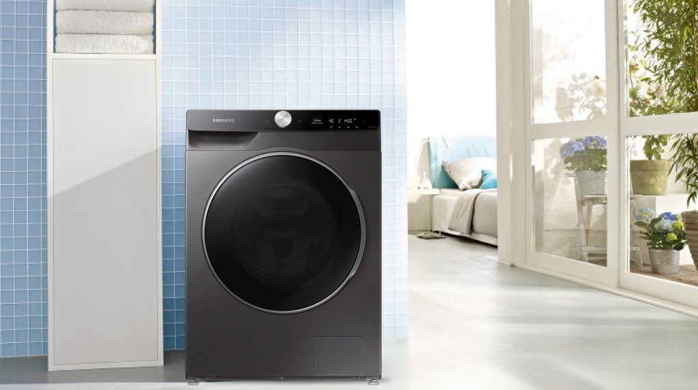 Máy giặt sấy Samsung Inverter 12 kg WD12TP34DSX/SV - Thiết kế sang trọng 