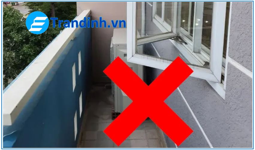 Các trường hợp không nên lắp đặt dàn nóng điều hòa