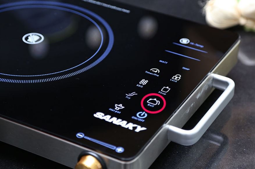 Sử dụng các chế độ nấu của bếp hồng ngoại | An toàn hiệu quả 5 Sử dụng chế độ nấu nước của bếp hồng ngoại