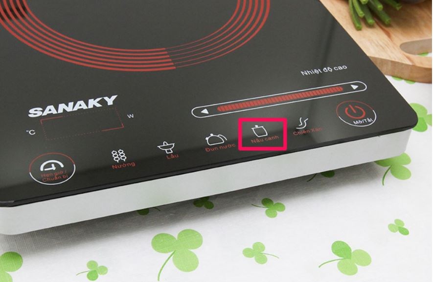 Sử dụng các chế độ nấu của bếp hồng ngoại | An toàn hiệu quả 3 Sử dụng chế độ nấu súp/nấu canh của bếp hồng ngoại