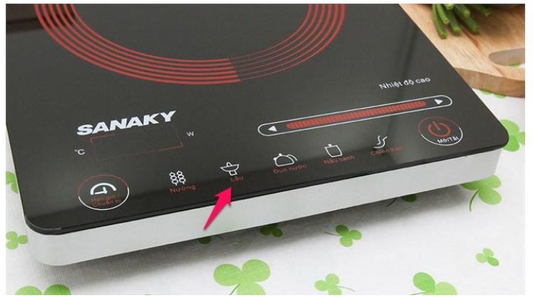 Sử dụng các chế độ nấu của bếp hồng ngoại | An toàn hiệu quả 1 Sử dụng chế độ nấu lẩu trên bếp hồng ngoại