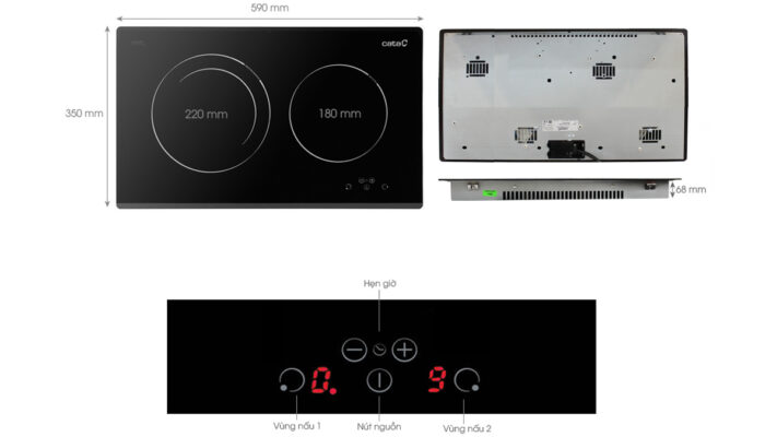 Thương hiệu bếp từ Cata