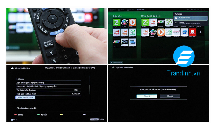 Cập nhật phần mềm