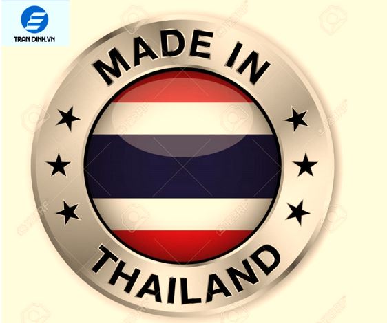 Những sản phẩm xuất xứ Thái Lan rất được nhiều người sử dụng