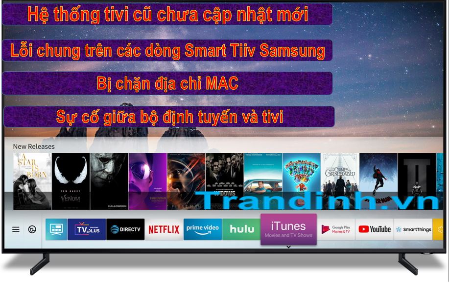 Tivi Samsung không kết nối được wifi ? Giải pháp khắc phục 2 Nguyên nhân tivi Samsung kết nối được với Wifi?
