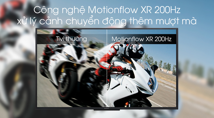 4. Mọi chuyển động mượt hơn với Motionflow™ XR