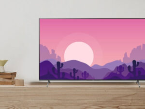 Tivi Sony KD 43X85J được thiết kế bề mặt phẳng, màn hình tràn viền tinh tế