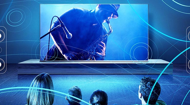 Tivi LED Sony 55X90L 4K 55 inch XR-55X90L 7 Củng cố hệ thống âm thanh bên trong Tv 2022