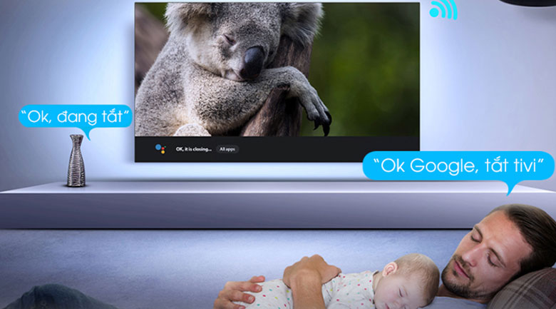 Tivi LED Sony 55X90L 4K 55 inch XR-55X90L 9 Tính năng tìm kiếm giọng nói bằng Tiếng Việt