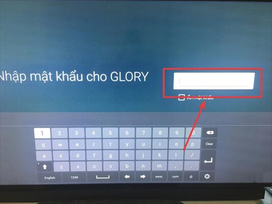 Bước 4: Bạn chọn Wi-Fi nhà bạn đang sử dụng và nhập mật khẩu.