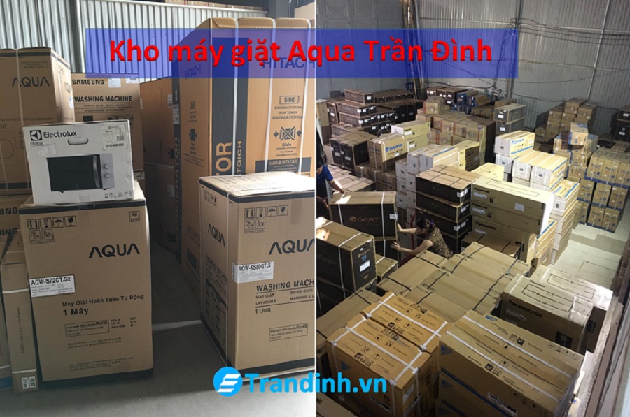 1. Vì sao bạn nên chọn mua máy giặt Aqua AQD - DD1102G.BK tại Điện máy Trần Đình.