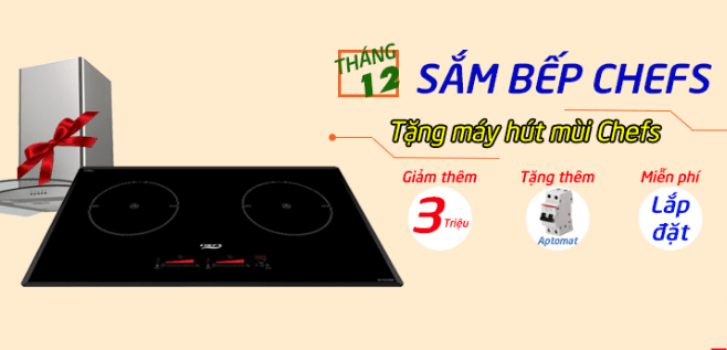 Top 5 hãng bếp từ nhập khẩu tốt nhất, bán chạy nhất hiện nay 9 Bếp từ Chefs nhập khẩu chính hãng