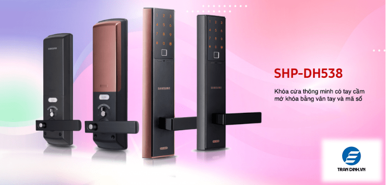 Khóa cửa vân tay Samsung SHP-DH538MC/EN