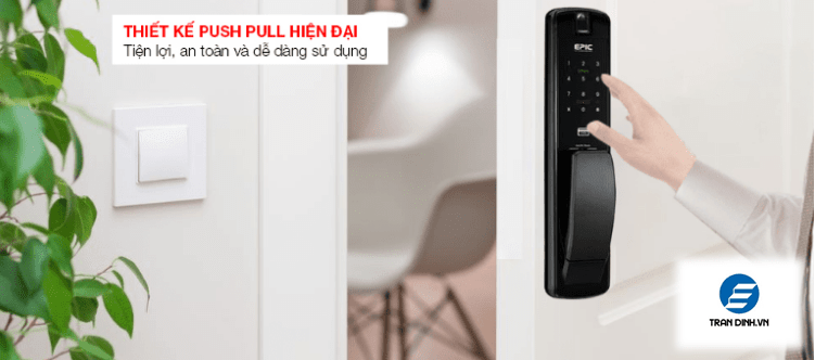 Khóa cửa vân tay Epic EF P8800K