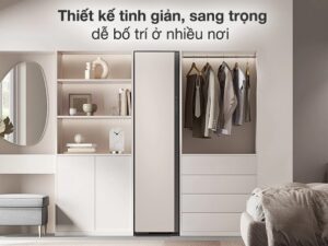 Tủ Chăm Sóc Quần Áo Thông Minh Samsung DF60A8500EG/SV 4 1. Tổng quan thiết kế Tủ Chăm Sóc Quần Áo Thông Minh Samsung DF60A8500EG/SV