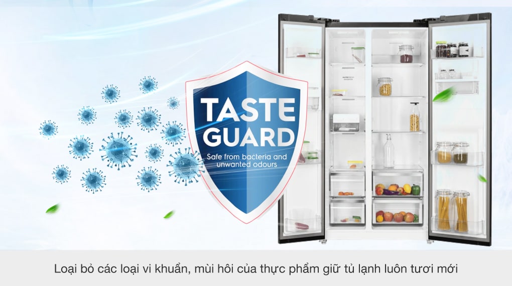5. Kháng khuẩn, khử mùi tối ưu nhờ công nghệ Taste Guard