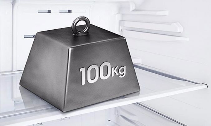 Tủ lạnh Hitachi R-FVX510PGV9(GBK) inverter 406 lít 10 6. Khay kính chịu lực bền bỉ, tránh vỡ nứt khay kệ