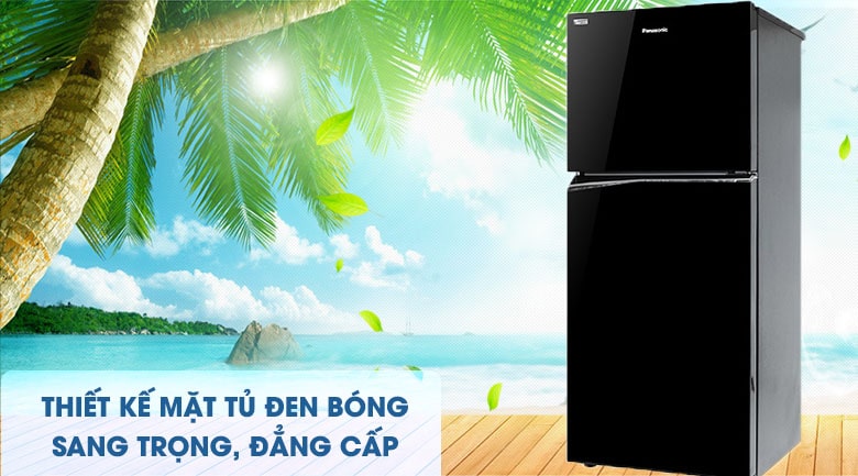 Tủ lạnh Panasonic inverter 268 lít NR-BL300PKVN 6 Tủ lạnh Panasonic NR-BL300PKVN có thiết kế sang trọng, hiện đại