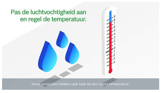 Tủ lạnh Bosch KAD90VB20 sở hữu chức năng cảnh báo nhiệt độ thông minh 