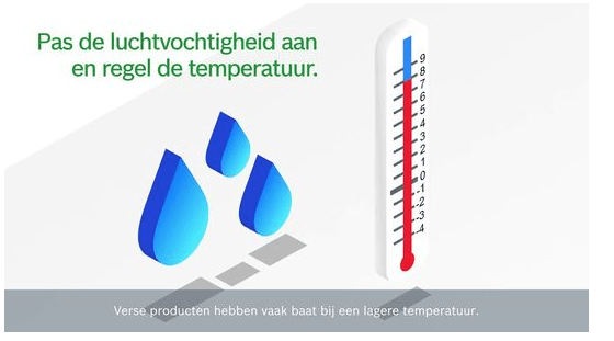Tủ lạnh Bosch KAD90VI20 với chức năng cảnh báo nhiệt độ thông minh 