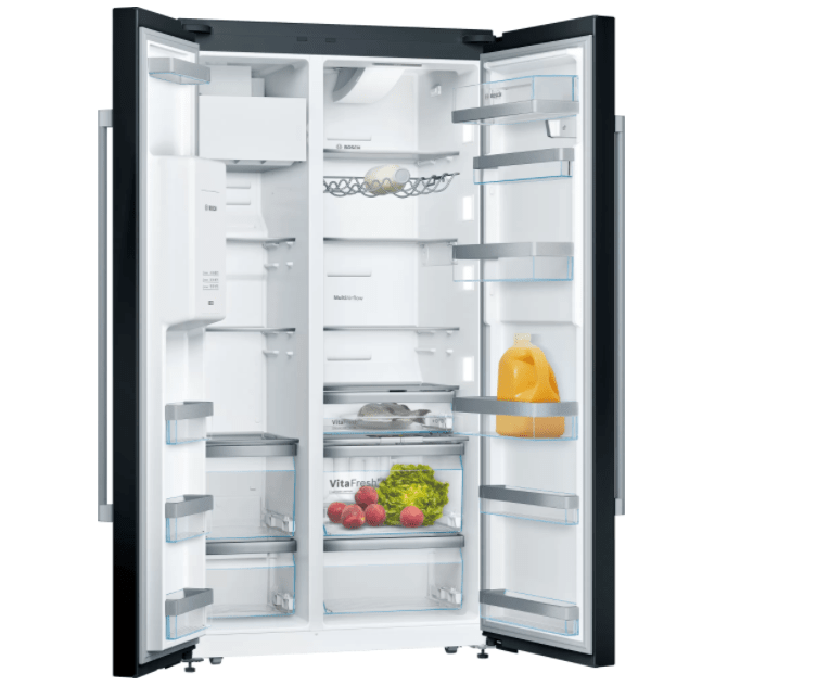 1. Tủ lạnh Bosch KAD92HBFP 585 Lít có thiết kế đẳng cấp, phù hợp gia đình có nhiều người