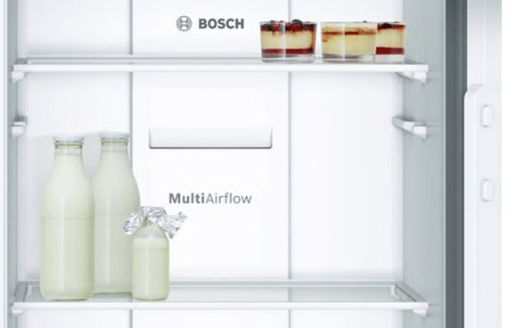  Hệ thống MultiAirflow trên tủ lạnh Bosch KAN92VI35O phân phối khí lạnh đồng đều