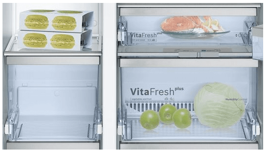 Công nghệ VITAFRESH lưu giữ thực phẩm tươi ngon trên tủ lạnh Bosch KAN93VIFPG