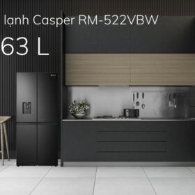 Đánh giá tủ lạnh Casper inverter 463 lít RM-522VBW [ Chi tiết ]