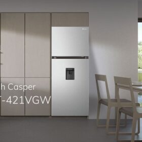 Review tủ lạnh Casper inverter 404 lít RT-421VGW