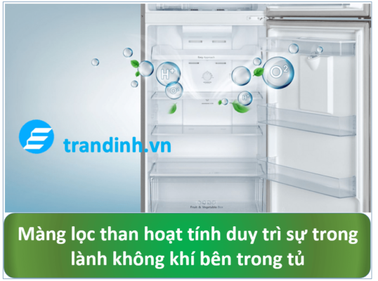 Màng lọc than hoạt tính khử mùi, kháng khuẩn hiệu quả