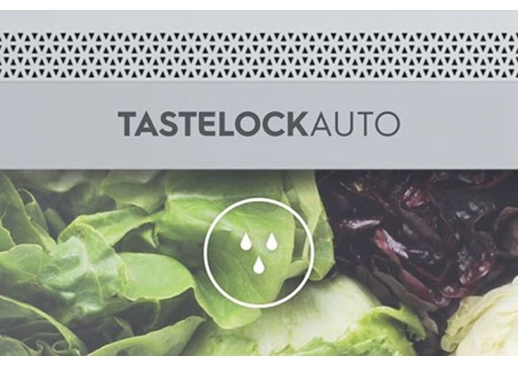 Ngăn rau củ TasteLockAuto lưu trữ nhiều hơn, thơi gian bảo quản lâu hơn